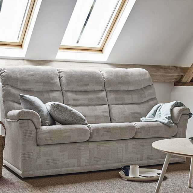 G Plan Malvern Storage Fabric Footstool, Lydia Blush - image 1