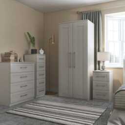 Casa Madrid 5 Drawer Chest, Grey - thumbnail 2