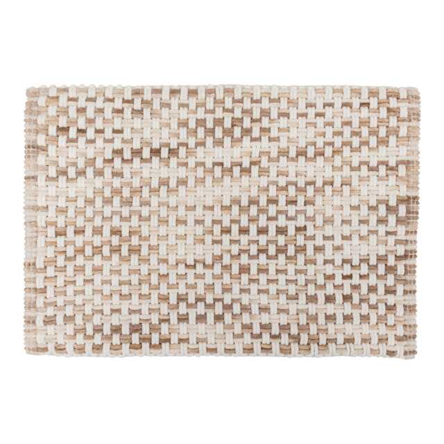 5five Woven Bathmat, Taupe - image 1