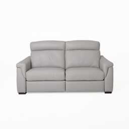 Italia Living Adriano 3 Seater Double Power Recliner Leather Sofa - thumbnail 1