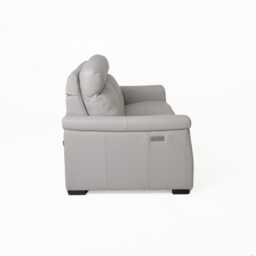Italia Living Adriano 3 Seater Double Power Recliner Leather Sofa - thumbnail 4