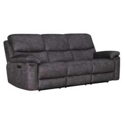 Casa Keane 3 Seater Double Power Recliner Fabric Sofa - thumbnail 2
