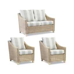 Desser Dijon 2 Seater Cane Sofa