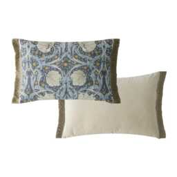 William Morris At Home Pimpernel Cushion, 40x60cm, Ink - thumbnail 1