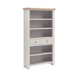 Casa Nantes Large Bookcase, Stone Grey