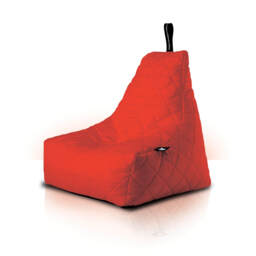 Extreme Lounging Mighty B-Bag Quilted Weather Resistant Outdoor Bean Bag, Red - thumbnail 1