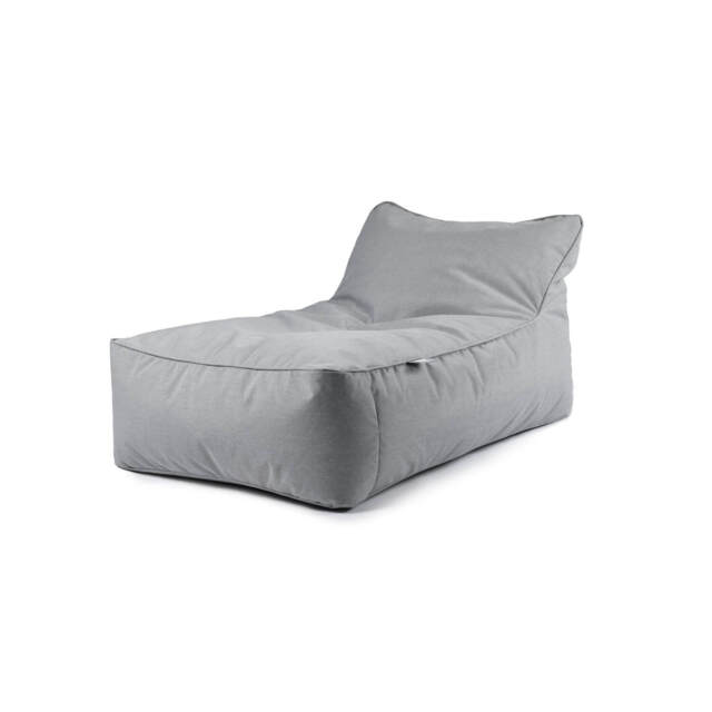 Extreme Lounging Pastel B-Bed Weather Resistant Outdoor Bean Bag, Grey - image 1