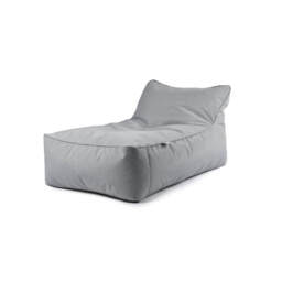 Extreme Lounging Pastel B-Bed Weather Resistant Outdoor Bean Bag, Grey - thumbnail 1