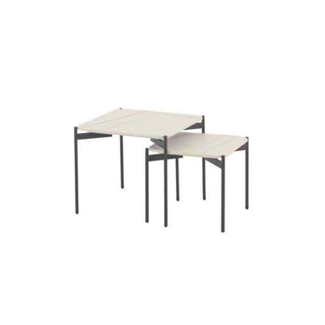 Casa Rocco Nest of Tables, White