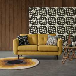 Orla Kiely Linden Medium Velvet Sofa - thumbnail 2