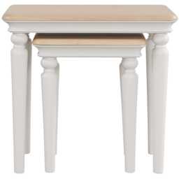 Casa Linden Nest of Tables, Grey - thumbnail 2