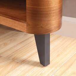 Jual San Francisco Curve TV Cabinet, Walnut - thumbnail 3