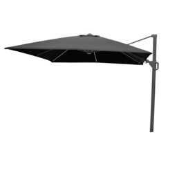 Pacific Lifestyle Glow Challenger T2 Parasol with Tilt & LED Lights, 3m, Square, Grey - thumbnail 2