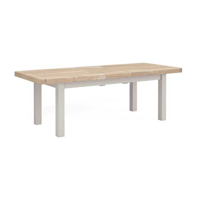 Casa Nantes Large Extending Dining Table, Stone Grey - image 1