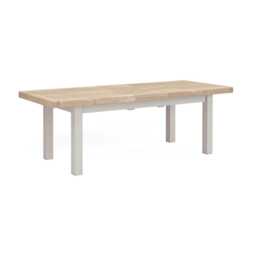 Casa Nantes Large Extending Dining Table, Stone Grey
