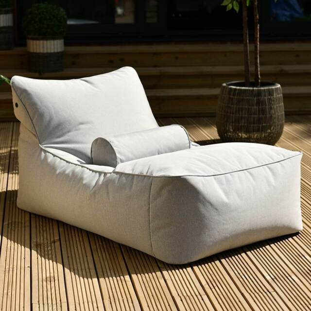 Extreme Lounging Pastel Mighty B-Bag Weather Resistant Outdoor Bean Bag, Grey - image 1