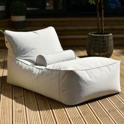 Extreme Lounging Pastel Mighty B-Bag Weather Resistant Outdoor Bean Bag, Grey - thumbnail 1