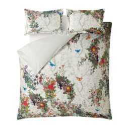 Timorous Beasties Bloomsbury Garden Duvet Set, Single, Dove - thumbnail 4