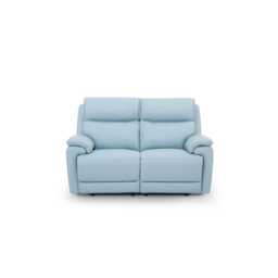 Casa Echo 2 Seater Leather Power Recliner Sofa, Oyster - thumbnail 1