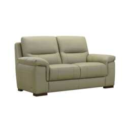 Casa Angus 2 Seater Leather Sofa, Sassari Celedone Green - thumbnail 2