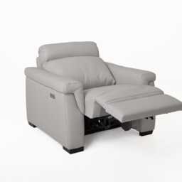 Italia Living Adriano Power Recliner Leather Armchair - thumbnail 4
