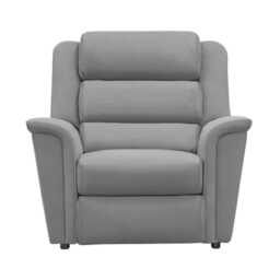 Parker Knoll Colorado Leather Armchair, Roma Steel