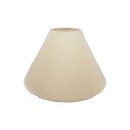 Casa Cone Lamp Shade, 35cm, Cotton, Cream