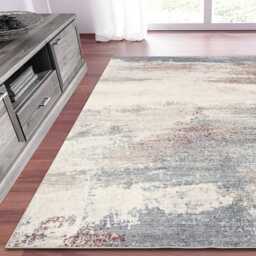 Frith Rugs Kaydon Washable Woven Rug, 230cm x 160cm, Speckled Grey - thumbnail 3