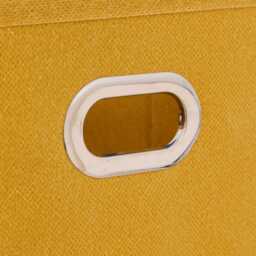 5five Rectangular Storage Box, 15x31cm, Mustard - thumbnail 2