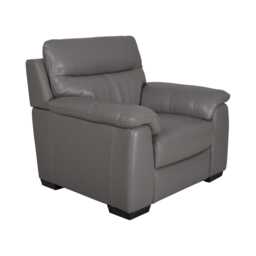 Casa Foster Leather Armchair, Elephant - thumbnail 2