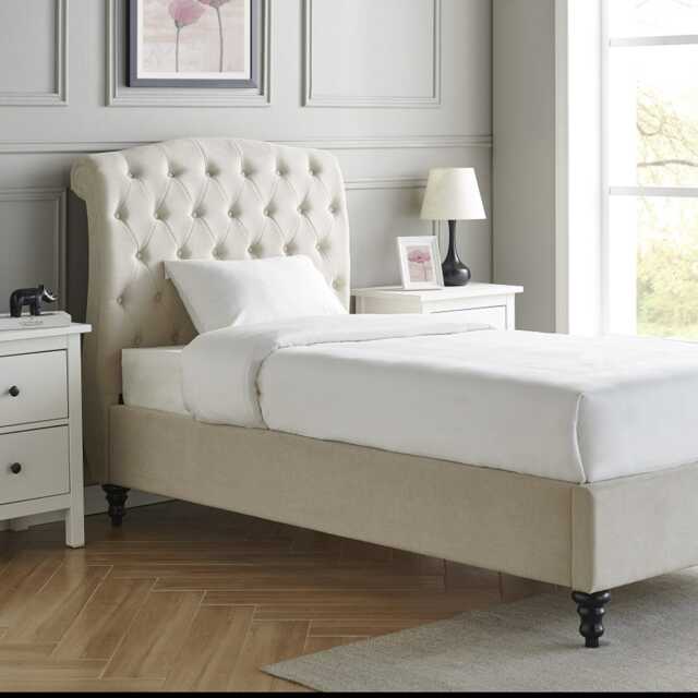 Casa Gerbera Bed Frame, Single, Natural - image 1