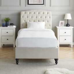 Casa Gerbera Bed Frame, Single, Natural - thumbnail 4