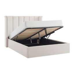 Casa Polly Ottoman Bed Frame, Double, Natural - thumbnail 3
