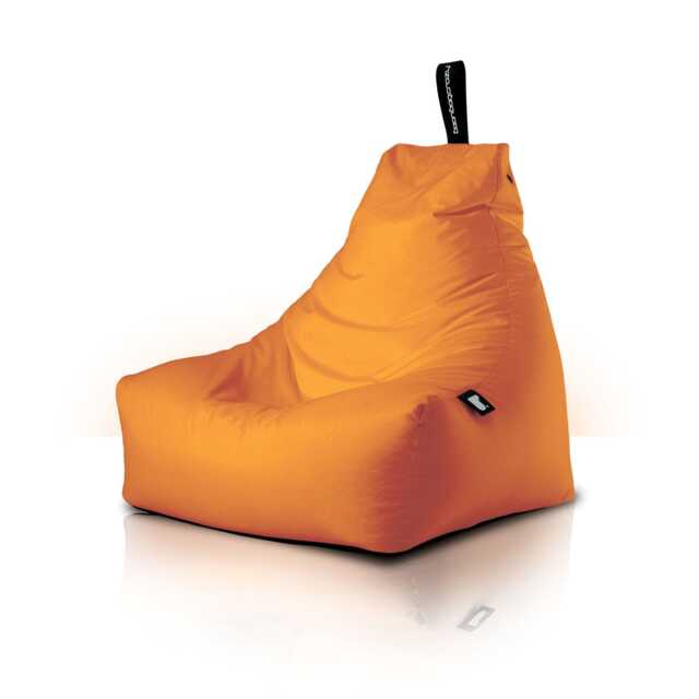 Extreme Lounging Mighty B-Bag Weather Resistant Outdoor Bean Bag, Orange - image 1