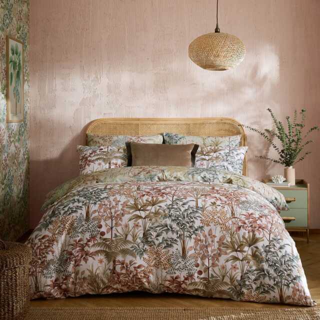 Graham & Brown Jardin Botanico Duvet Set, Super King, Soft Sage - image 1