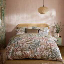 Graham & Brown Jardin Botanico Duvet Set, Super King, Soft Sage