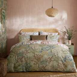 Graham & Brown Jardin Botanico Duvet Set, Super King, Soft Sage - thumbnail 2