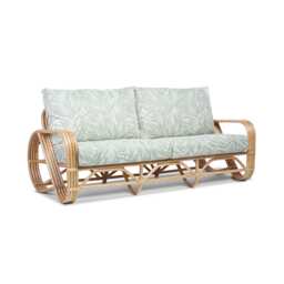 Desser Pretzel 3 Seater Cane Sofa - thumbnail 2