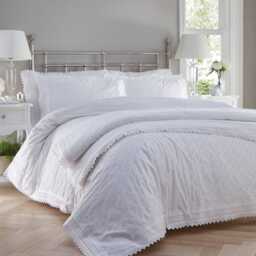Portfolio Home Balmoral Duvet Set, King, White - thumbnail 2