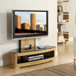 Jual Florence Cantilever TV Cabinet, Oak - thumbnail 1