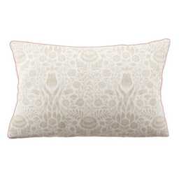 Laura Ashley Ashstead Damask Pillowcase Pair, Natural Coral - thumbnail 2