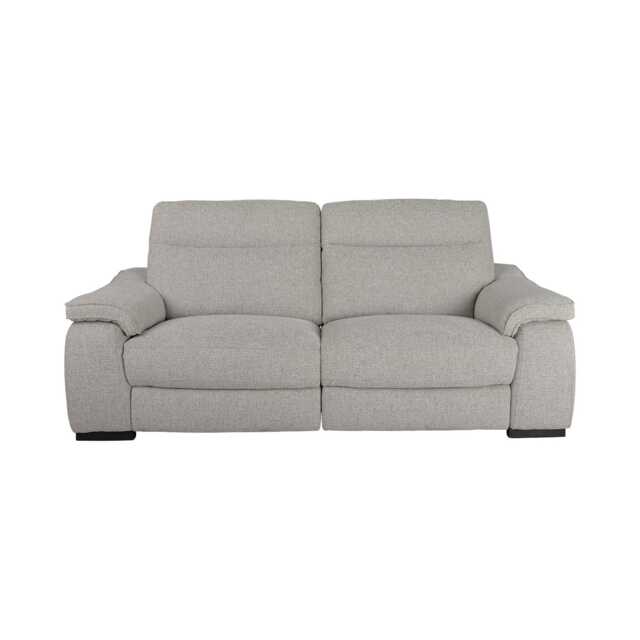 Casa Freddy 2.5 Seater Fabric Power Recliner Sofa, Milan Mink - image 1