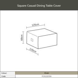 Bramblecrest La Rochelle/Portofino Weather Resistant Outdoor Table Cover - thumbnail 2