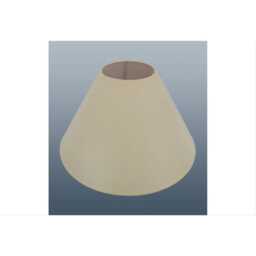 Casa Cone Lamp Shade, 30cm, Cotton, Cream