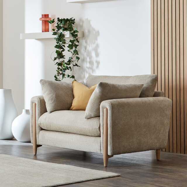 Casa Ascot Fabric Armchair, Suave Stone - image 1