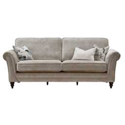 Casa Ashton 4 Seater Fabric Sofa, Marlon Natural - thumbnail 2