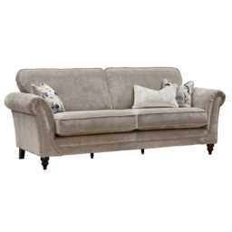 Casa Ashton 4 Seater Fabric Sofa, Marlon Natural
