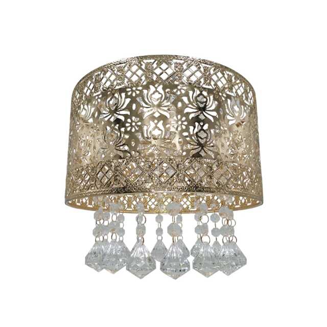 Casa Seattle Rose Ceiling Lamp Shade, French Gold - image 1