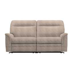 Parker Knoll Hudson Large 2 Seater Power Recliner Fabric Sofa