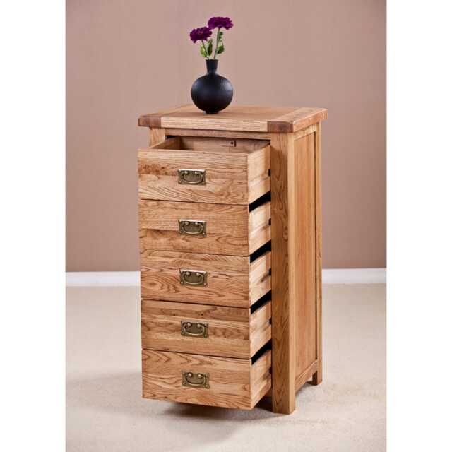Casa Seville 5 Drawer Wellington Chest - image 1